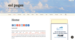 Desktop Screenshot of eslpages.com